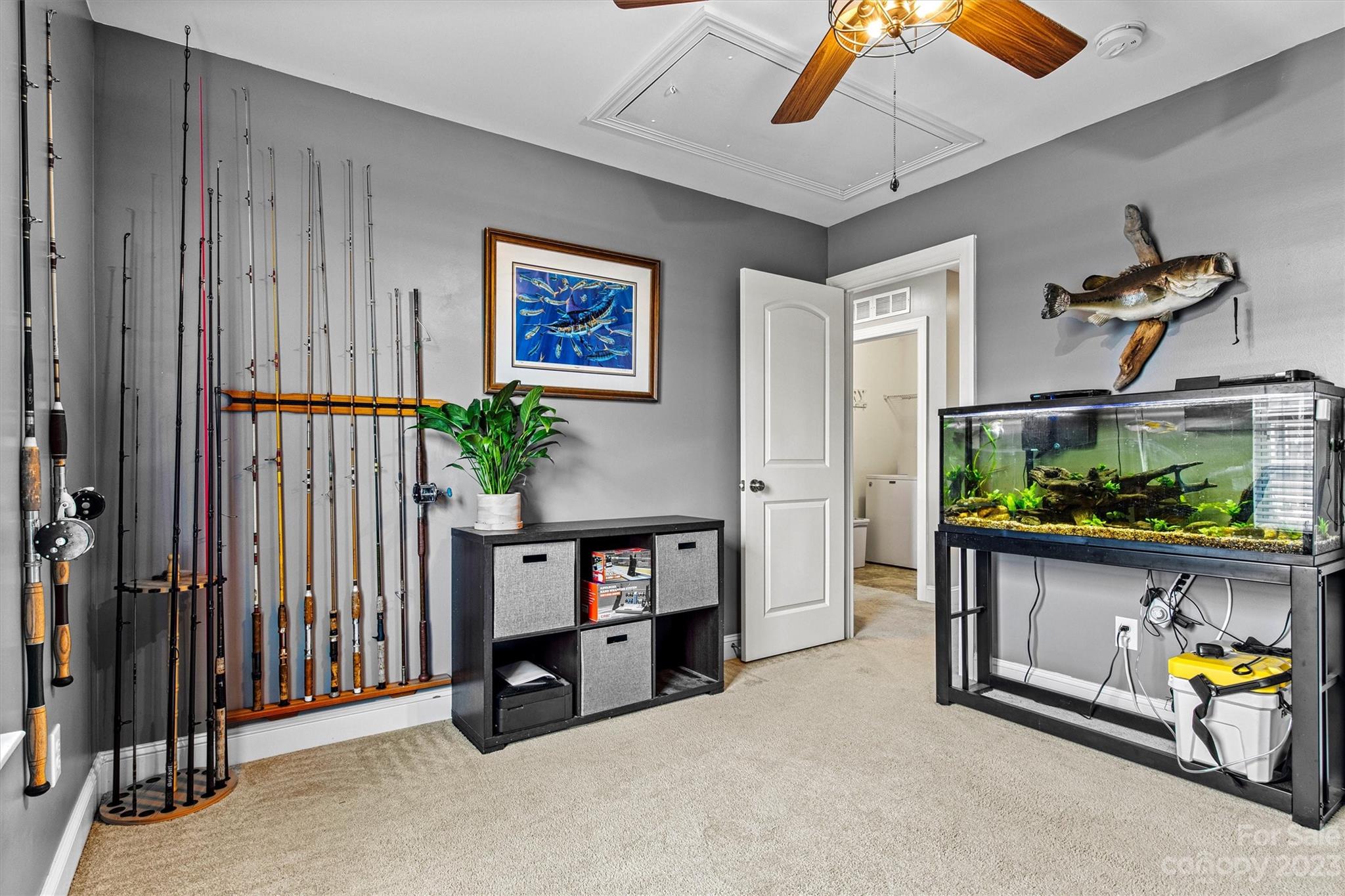 6054 Durango Way Denver, NC 28037 - Photo 32 of 38 a view of game room with window and furniture