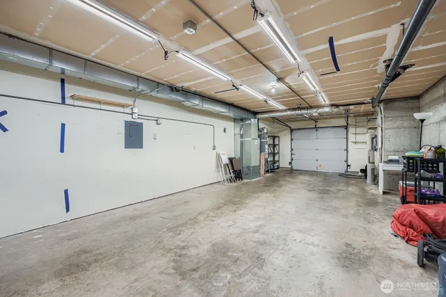 a view of a bench in a balcony