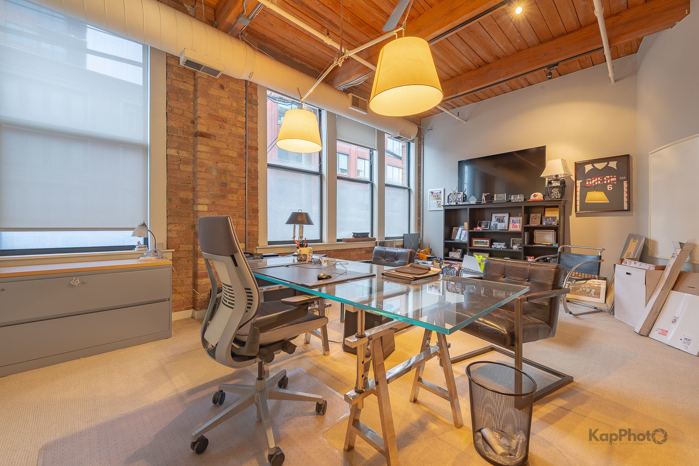 913 West Van Buren Street, Unit 1A Chicago, IL 60607 - Photo 38 of 45 a view of a dining room with furniture window and outside view