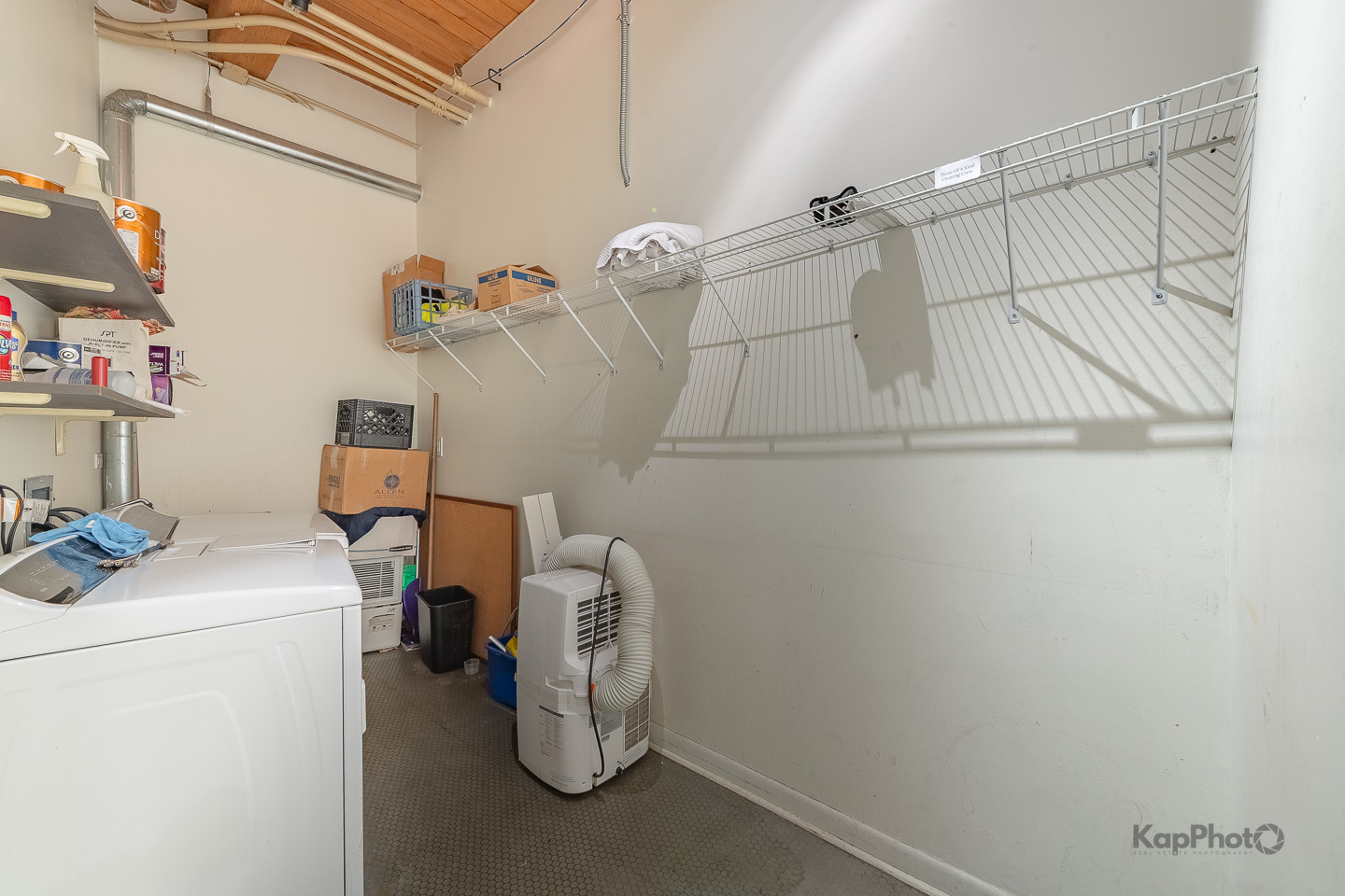 913 West Van Buren Street, Unit 1A Chicago, IL 60607 - Photo 42 of 45 a utility room with dryer and washer