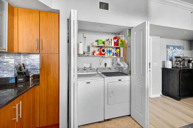 a view of storage and utility