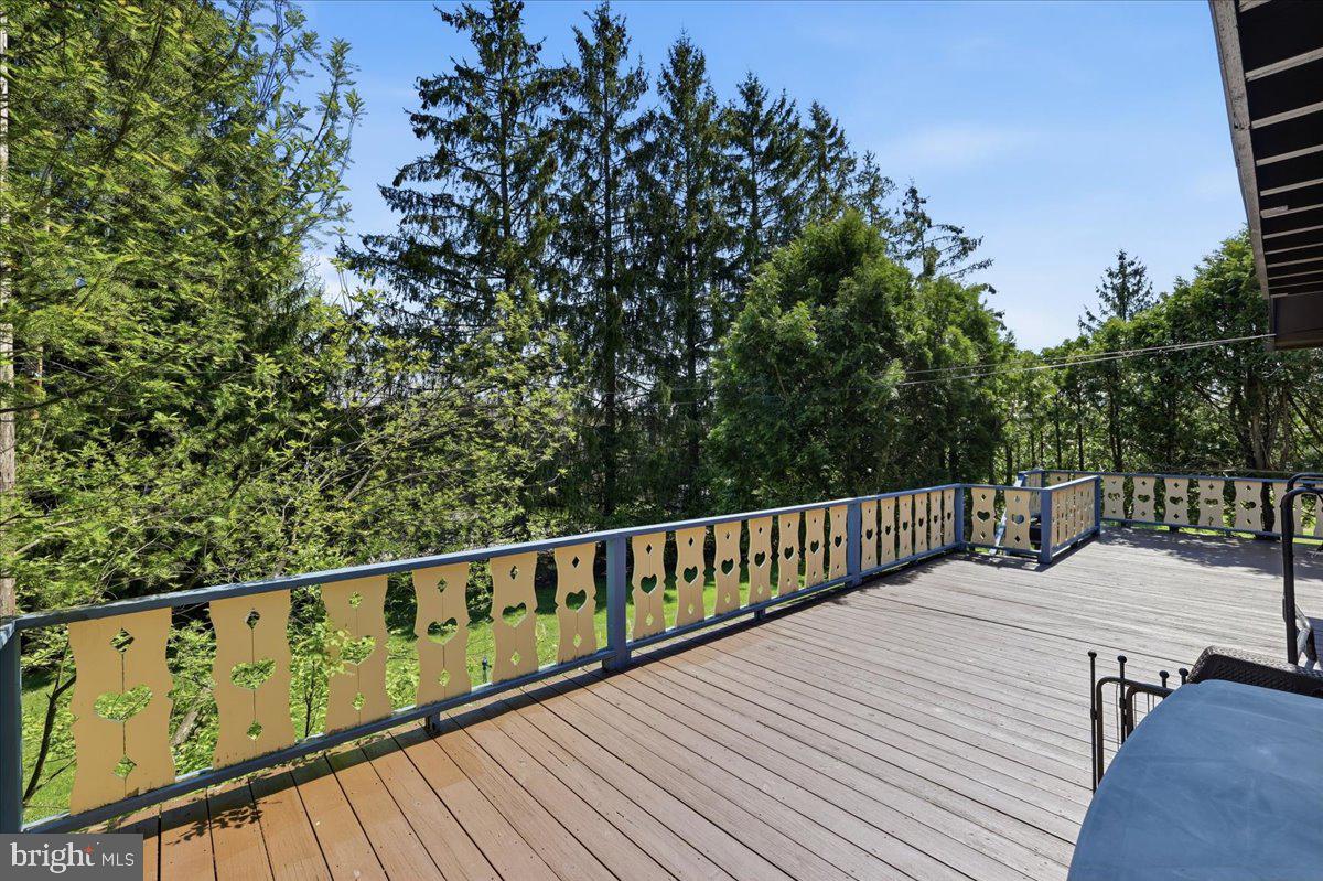 25 Fall Place Union Dale, PA 18470 - Photo 67 of 99 Serene deck with lush green views.