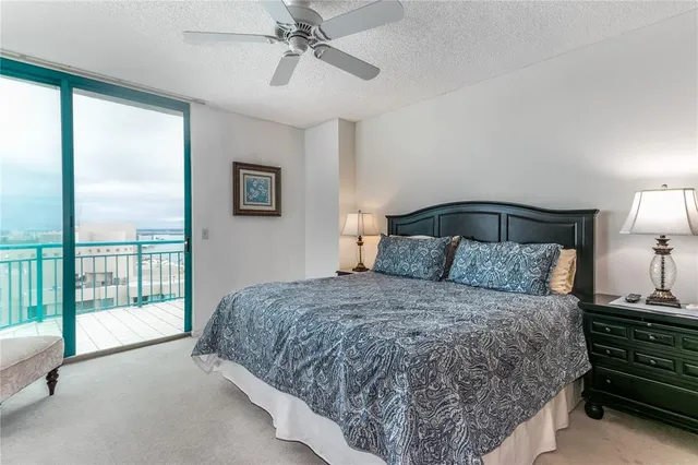 a view of an ocean from a balcony