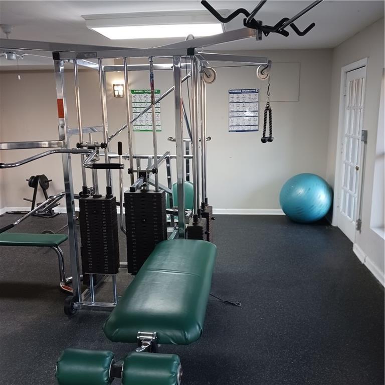 3091 Colonial Way, Unit H2 Chamblee, GA 30341 - Photo 17 of 17 a view of a room with gym equipment