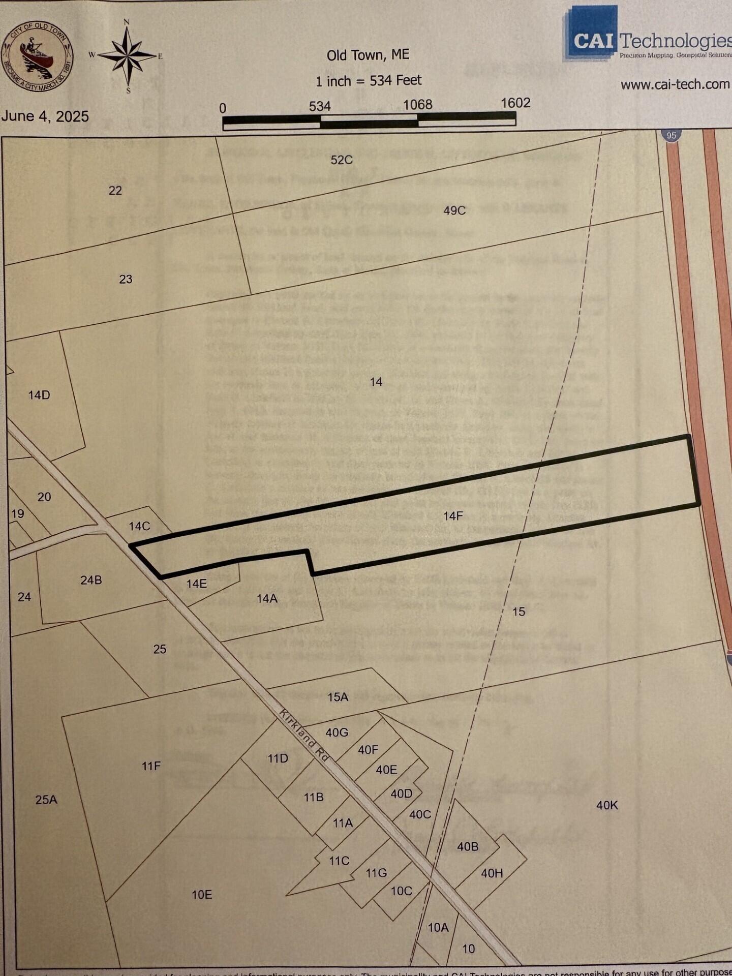 0 Kirkland Road Old Town, ME 04468 - Photo 1 of 12 Map