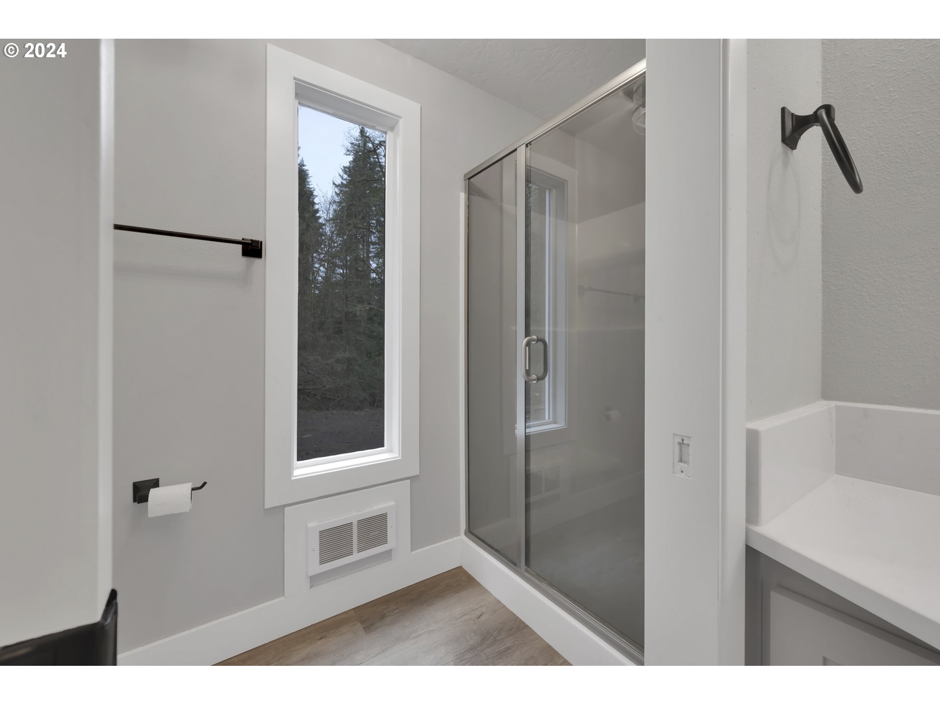 88164 Chita Loop Springfield, OR 97478 - Photo 38 of 48 a bathroom with a shower and a sink