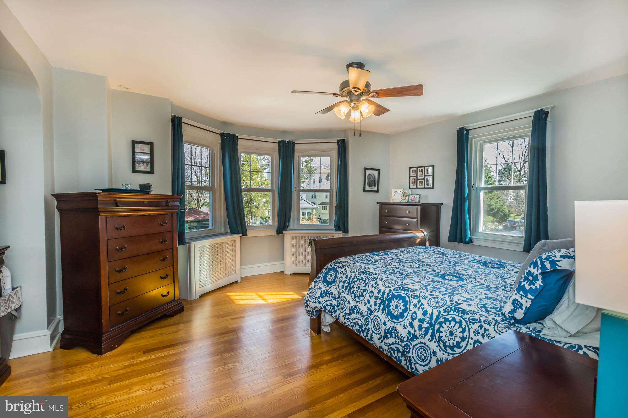 2932 Rising Sun Road Ardmore, PA 19003 - Photo 23 of 48 Main Bedrooms with ceiling fan