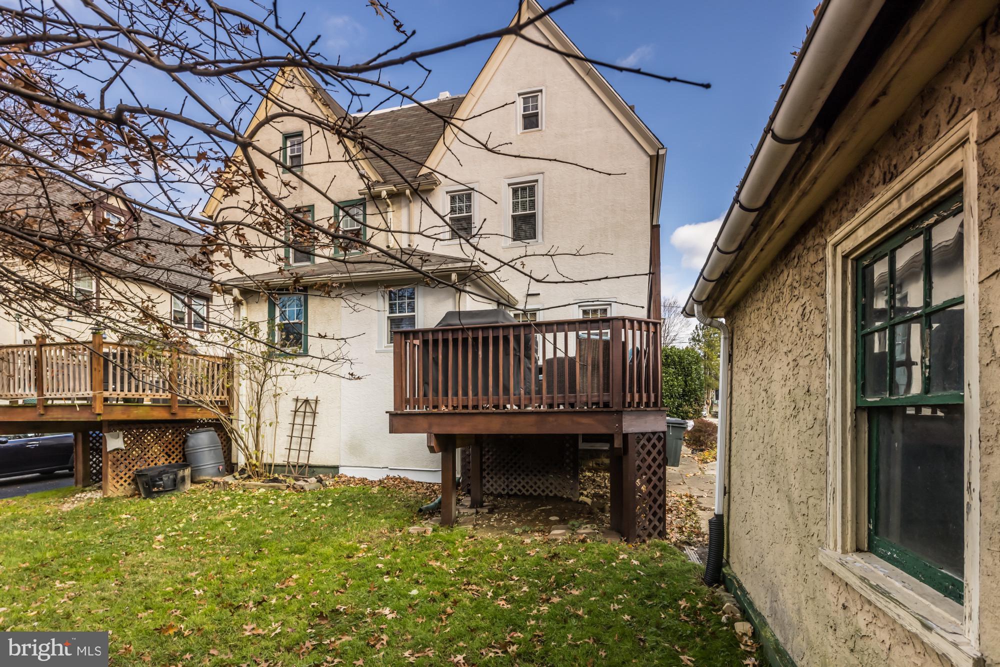 2932 Rising Sun Road Ardmore, PA 19003 - Photo 43 of 48 Exterior rear view of deck