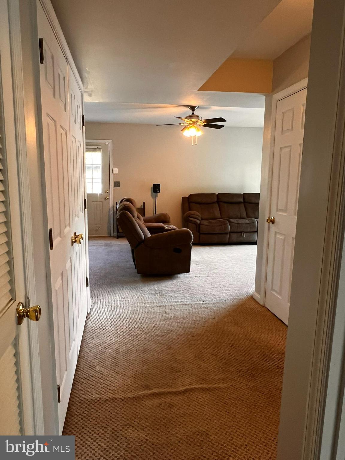 102 Valley View Road Fredericksburg, VA 22407 - Photo 32 of 47 View into Downstairs Family Room