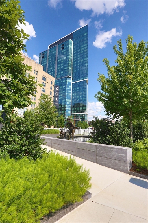 188 Brookline Avenue, Unit 27A/C Boston, MA 02215 - Photo 17 of 17 a view of swimming pool with outdoor seating and plants
