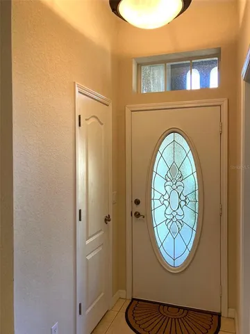 a view of small space with racks on the wall