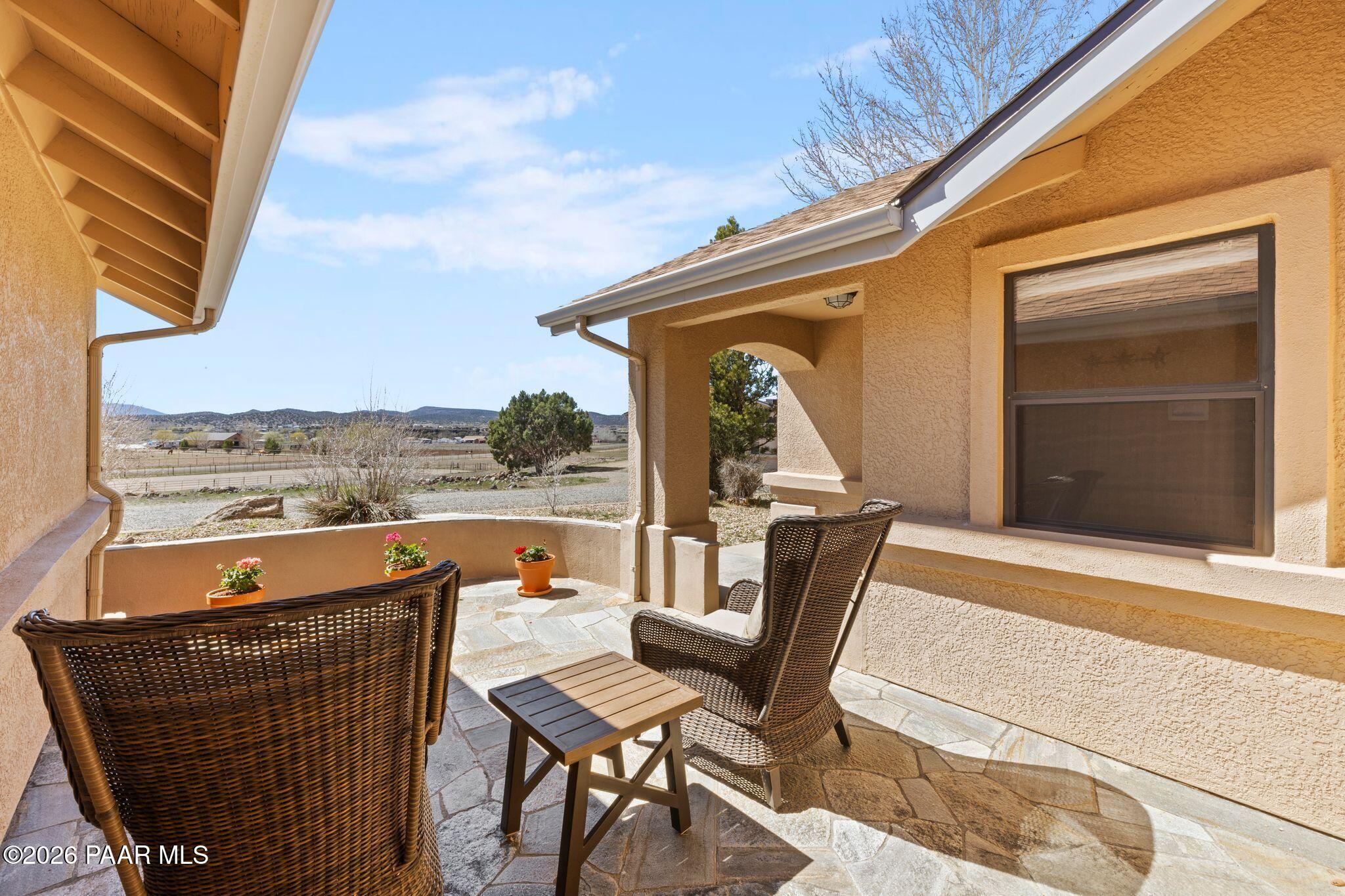 650 East Rimrock Road Paulden, AZ 86334 - Photo 13 of 108 flagstone front patio to enjoy sunsets