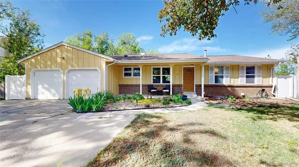 a view of a house with a patio
