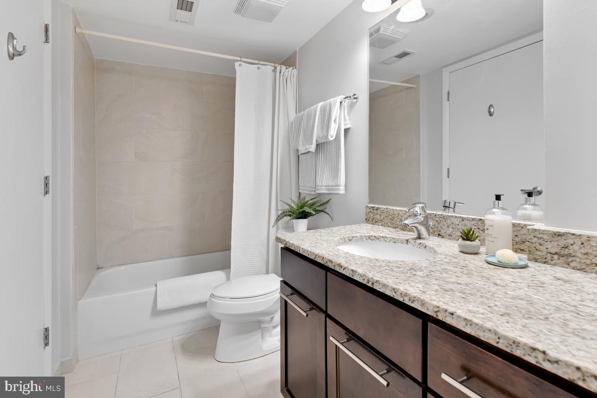 2201 2nd Street Northwest, Unit 11 Washington, DC 20001 - Photo 15 of 24 Spacious dual-entry bathroom