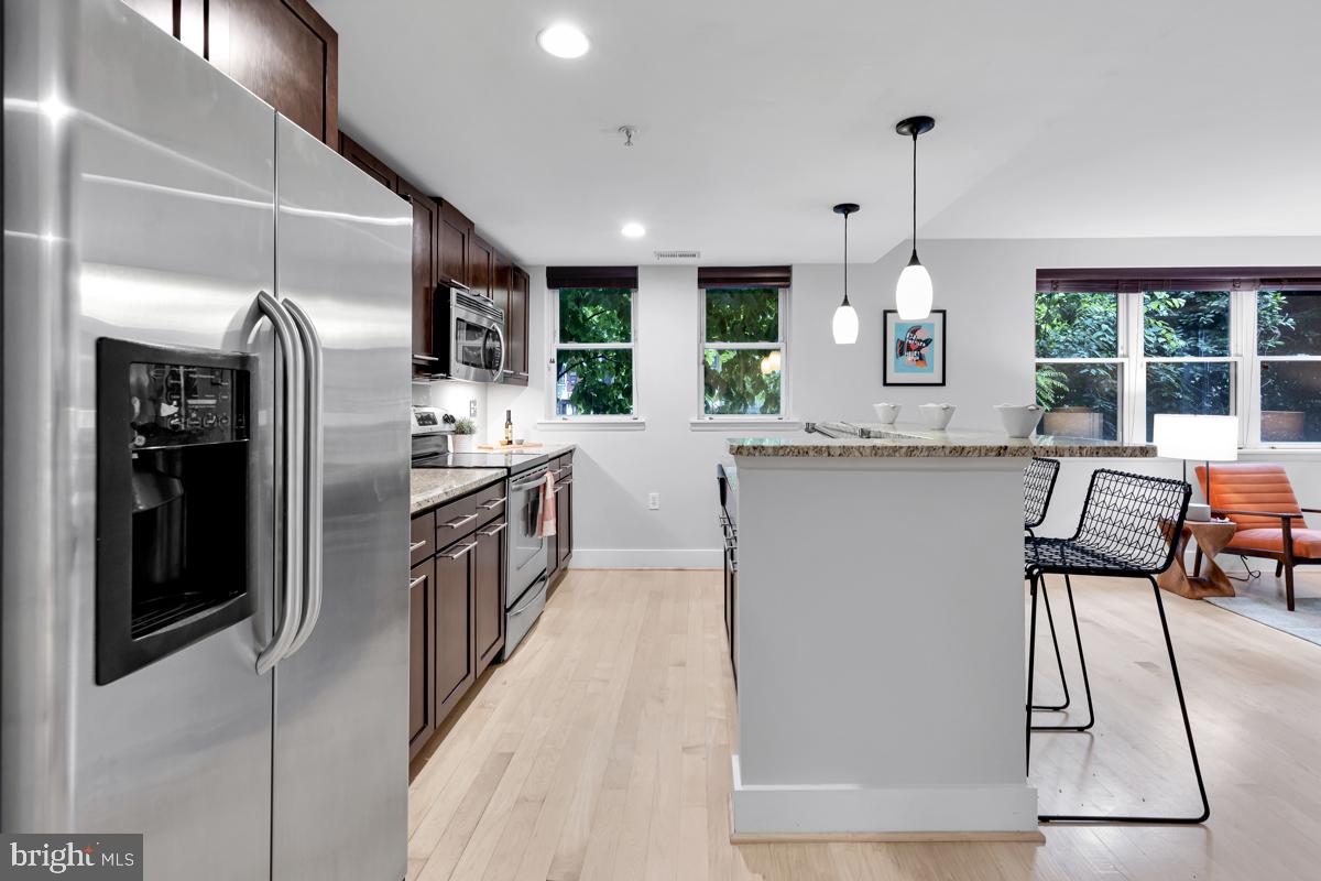 2201 2nd Street Northwest, Unit 11 Washington, DC 20001 - Photo 6 of 24 Sleek stainless appliances