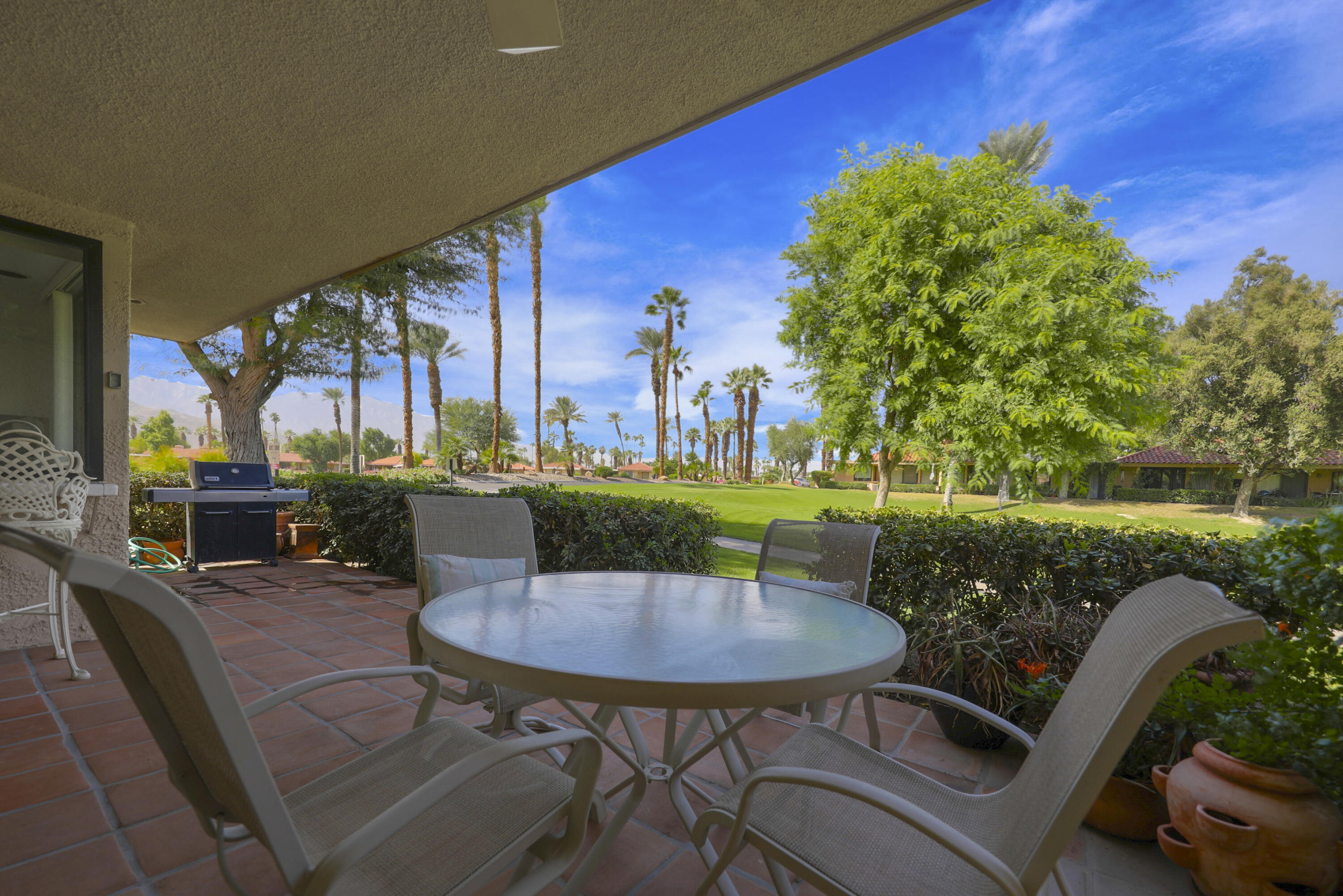 17 La Cerra Circle Rancho Mirage, CA 92270 - Photo 24 of 47 Patio View