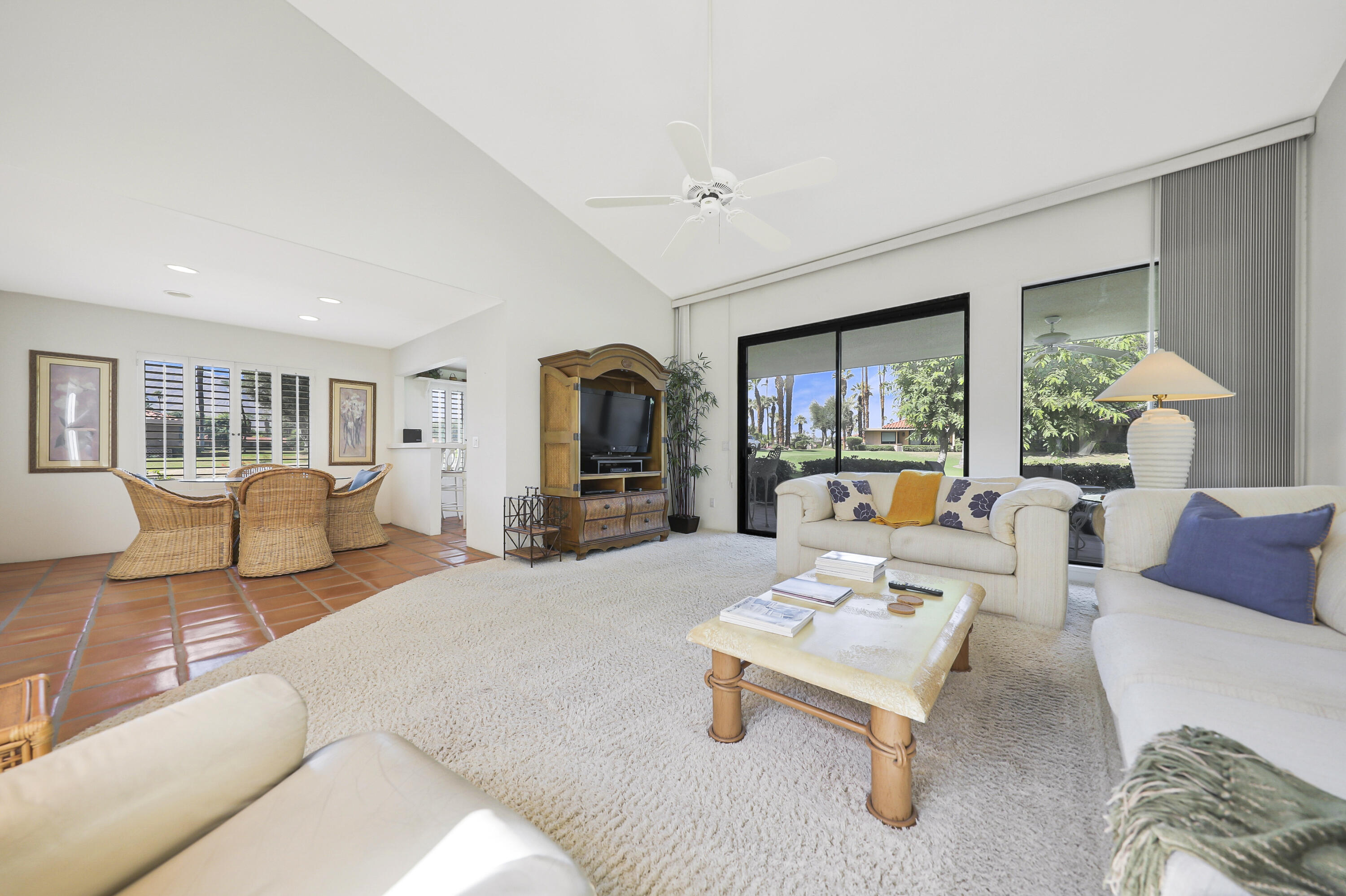 17 La Cerra Circle Rancho Mirage, CA 92270 - Photo 4 of 47 Living Rm, Dining, and View