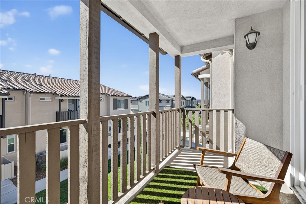 39400 Corvina Lane Temecula, CA 92591 - Photo 33 of 42 a view of balcony with wooden floor