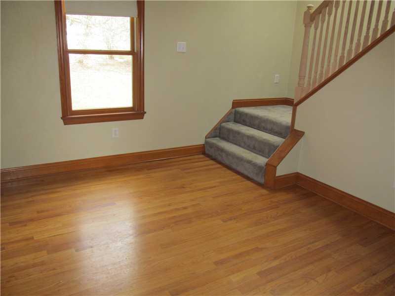 1st Floor Plan. First floor den leads to the 2nd floor.  Could also be used as a spare bedroom.