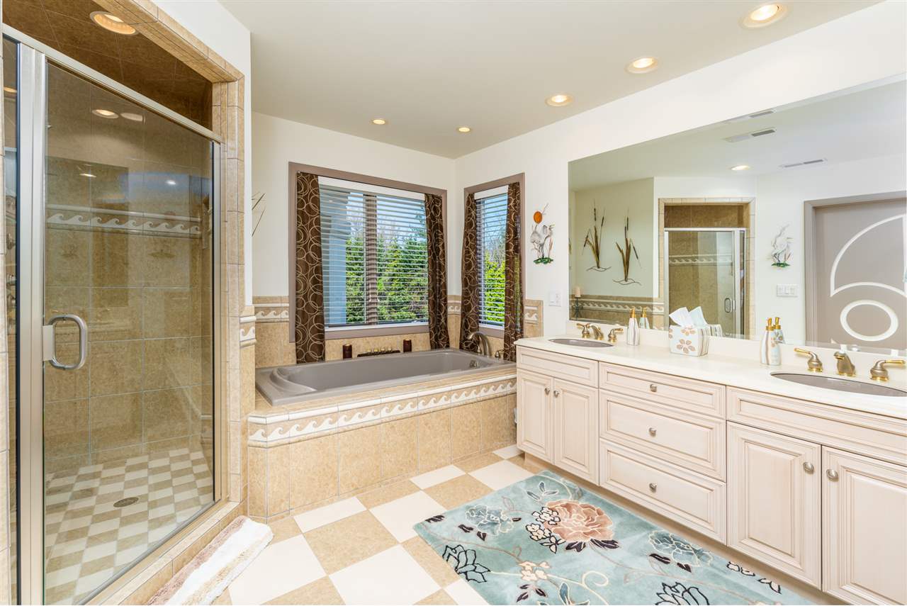 238 Fort Defiance Road Fort Defiance, VA 24437 - Photo 19 of 50 a large bathroom with a glass door shower and sink