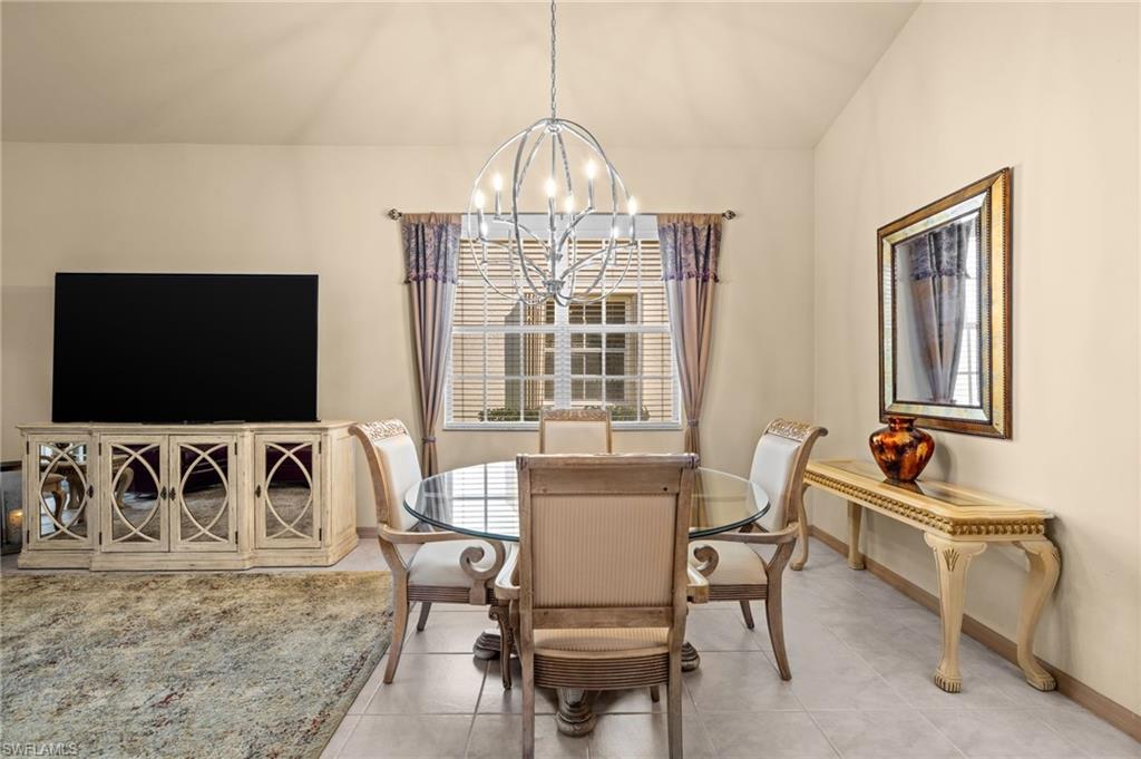 15214 Cape Sable Lane Fort Myers, FL 33908 - Photo 16 of 50 a view of a dining room with furniture window and outside view