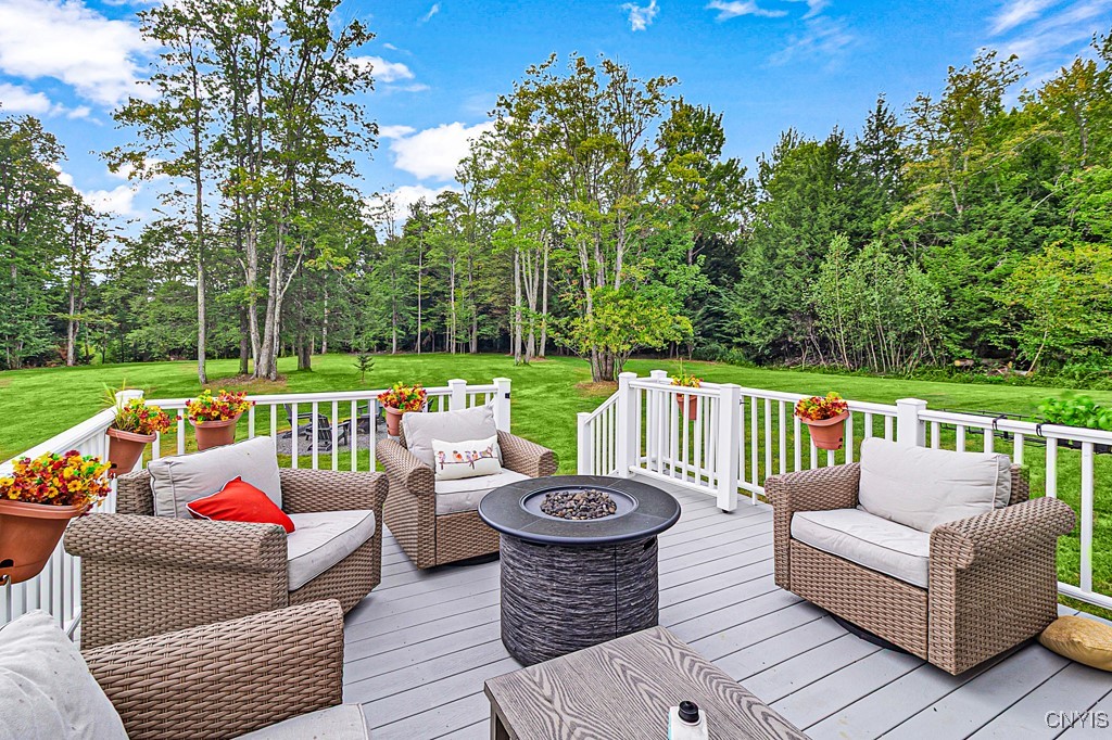 11420 Steuben Road Deerfield, NY 13502 - Photo 35 of 45 Rear deck