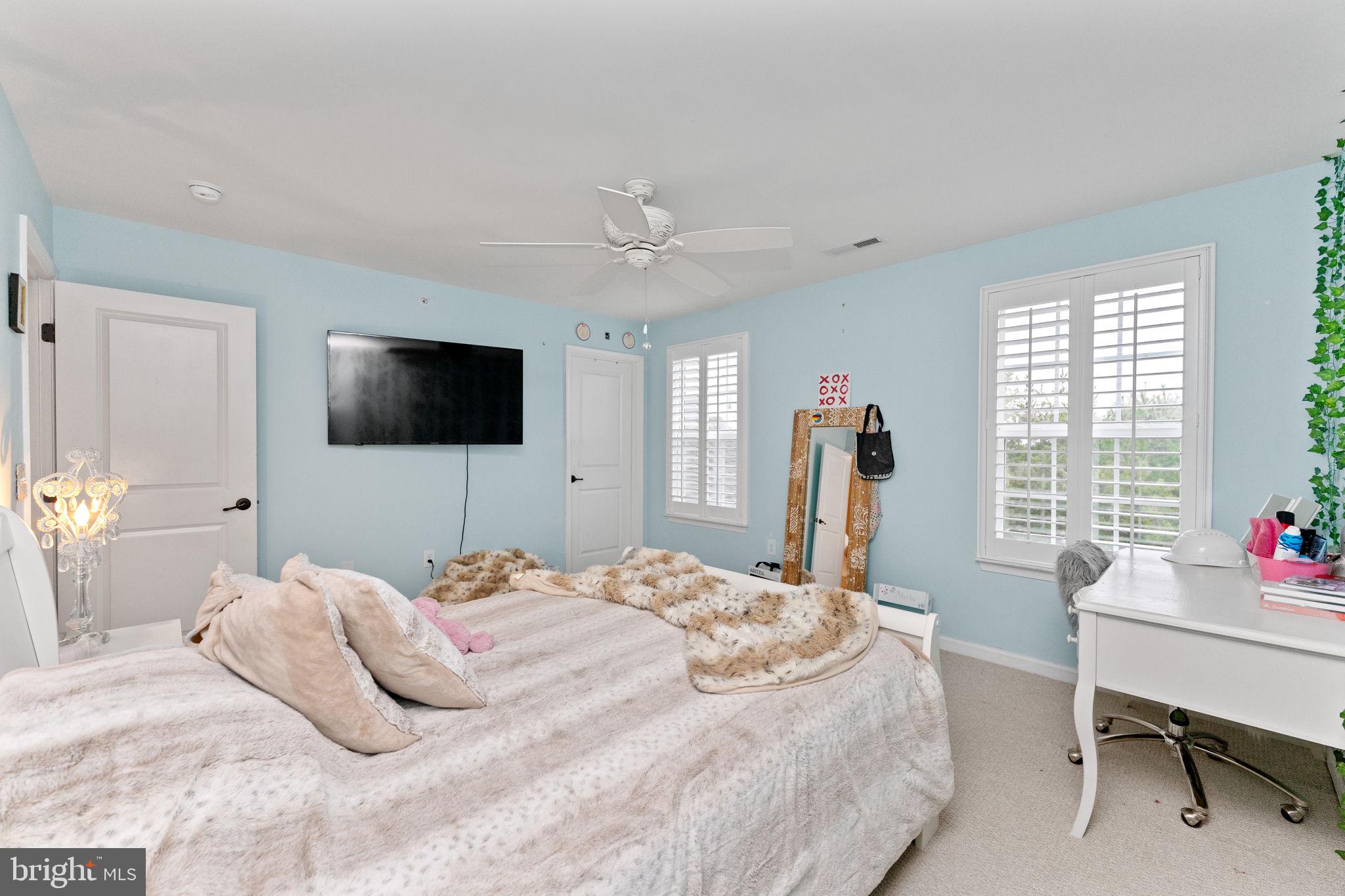 870 Reynards Run Blue Bell, PA 19422 - Photo 22 of 30 a bedroom with a bed and a flat screen tv
