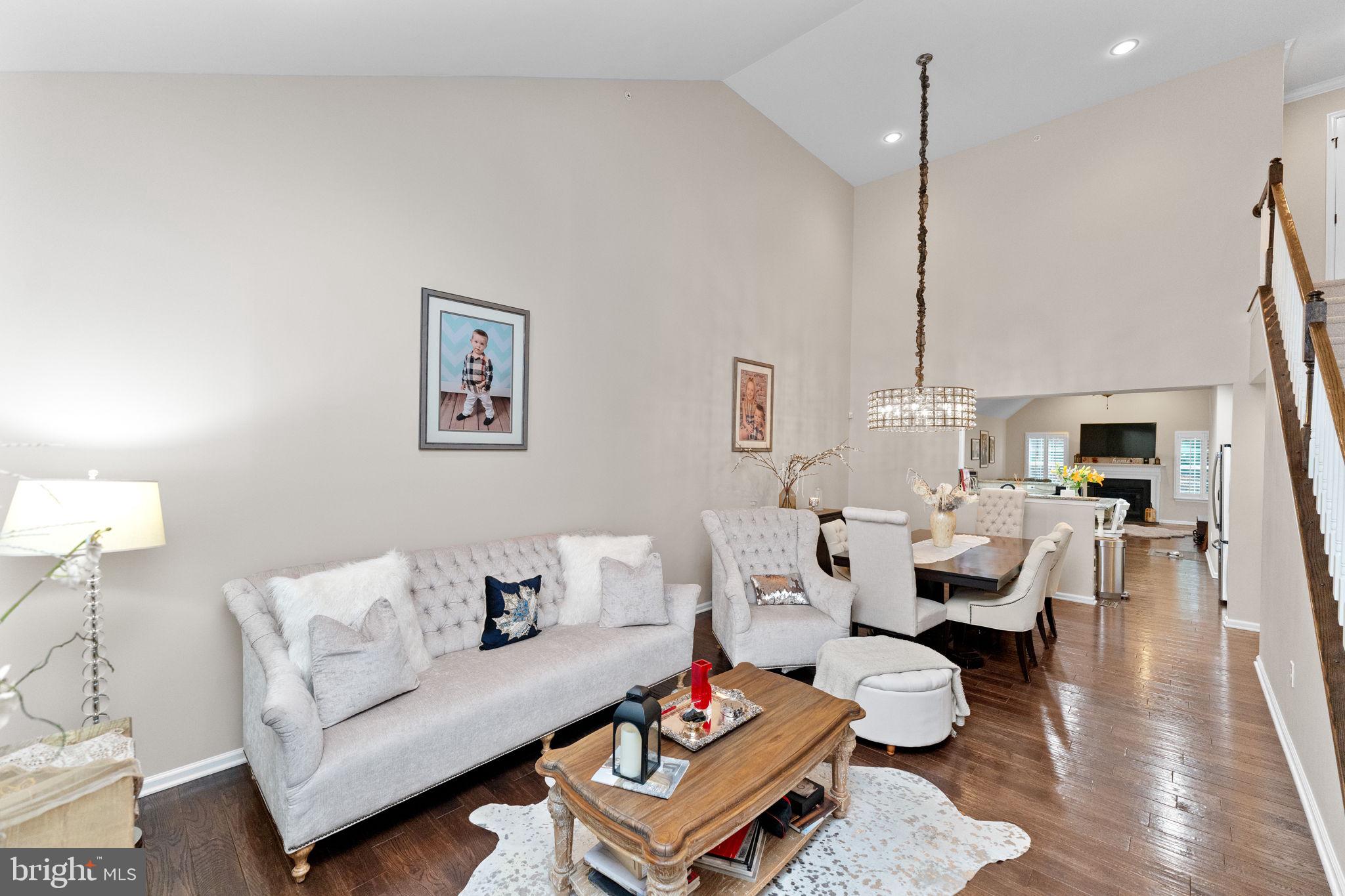 870 Reynards Run Blue Bell, PA 19422 - Photo 6 of 30 a living room with furniture or couch and a wooden floor