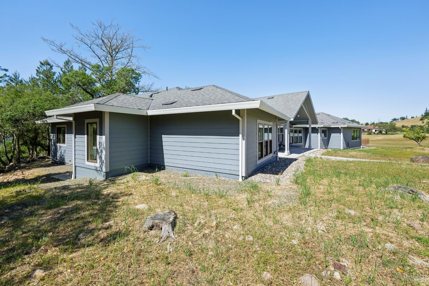 4665 Upper Ridge Road Santa Rosa, CA 95404 - Photo 63 of 71 a house with trees in the background