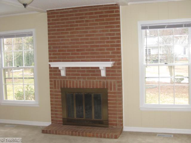 1908 Three Meadows Road Greensboro, NC 27455 - Photo 4 of 15 Den/Family/Great Room. New carpet, lights and paint in the den