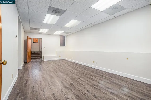 wooden floor in an empty room