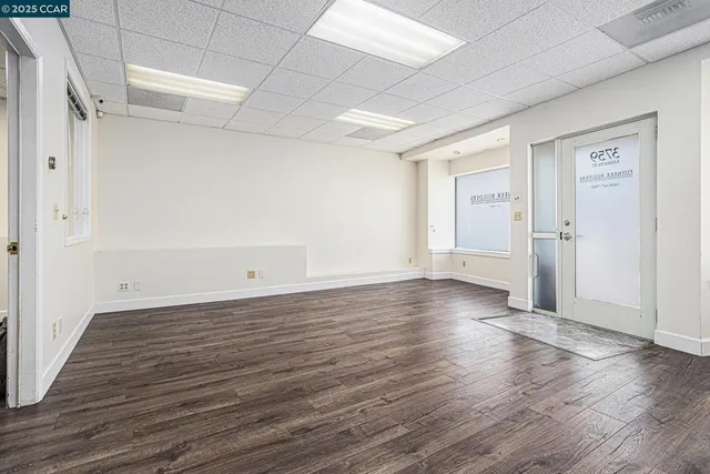 wooden floor in an empty room