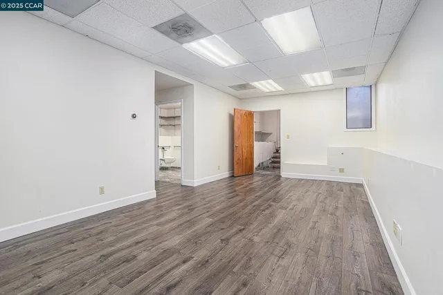 wooden floor in an empty room