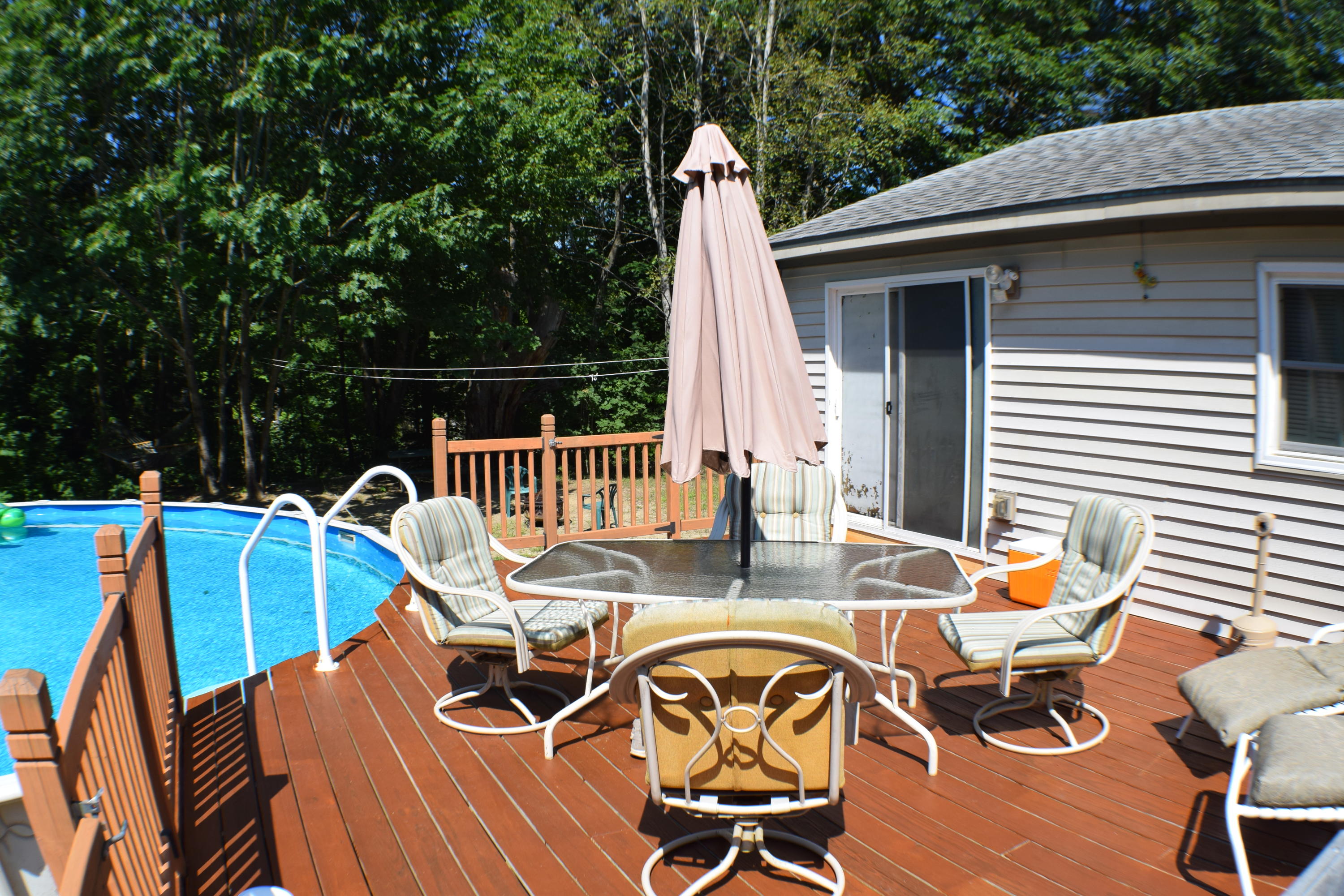 197 Pownal Road Auburn, ME 04210 - Photo 19 of 29 Deck and Pool