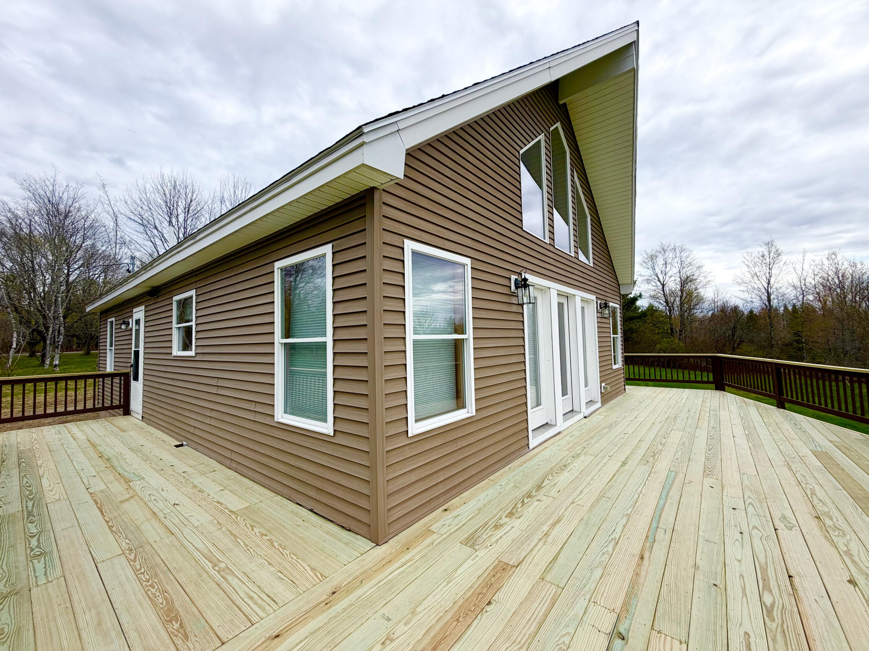 521 Gallison Road Sherman, ME 04776 - Photo 22 of 96 NEW Wrap Around Deck