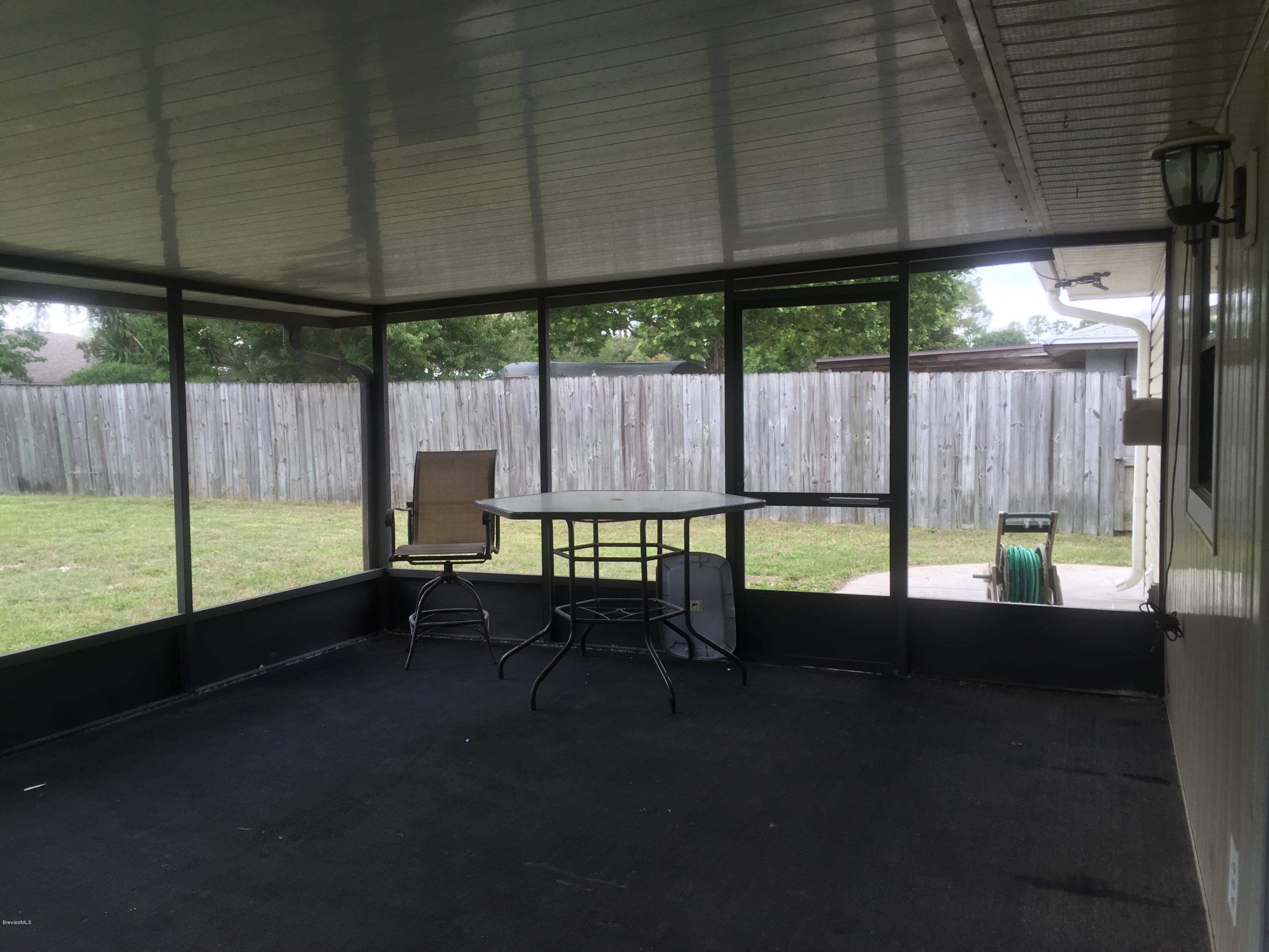 5448 Flint Road Cocoa, FL 32927 - Photo 28 of 35 Screened in Porch