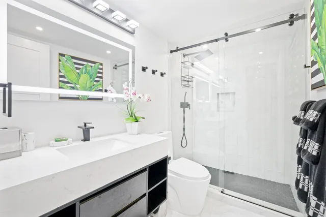 a view of a living room