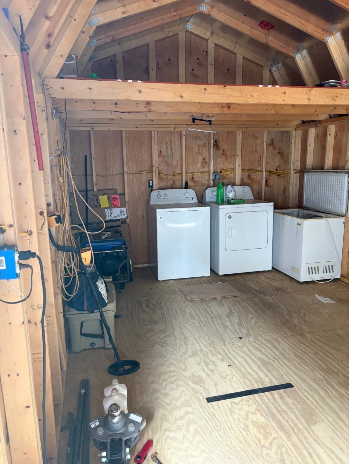 920 South Sage Road Crystal Beach, TX 77650 - Photo 5 of 6 a view of a room with storage and utility