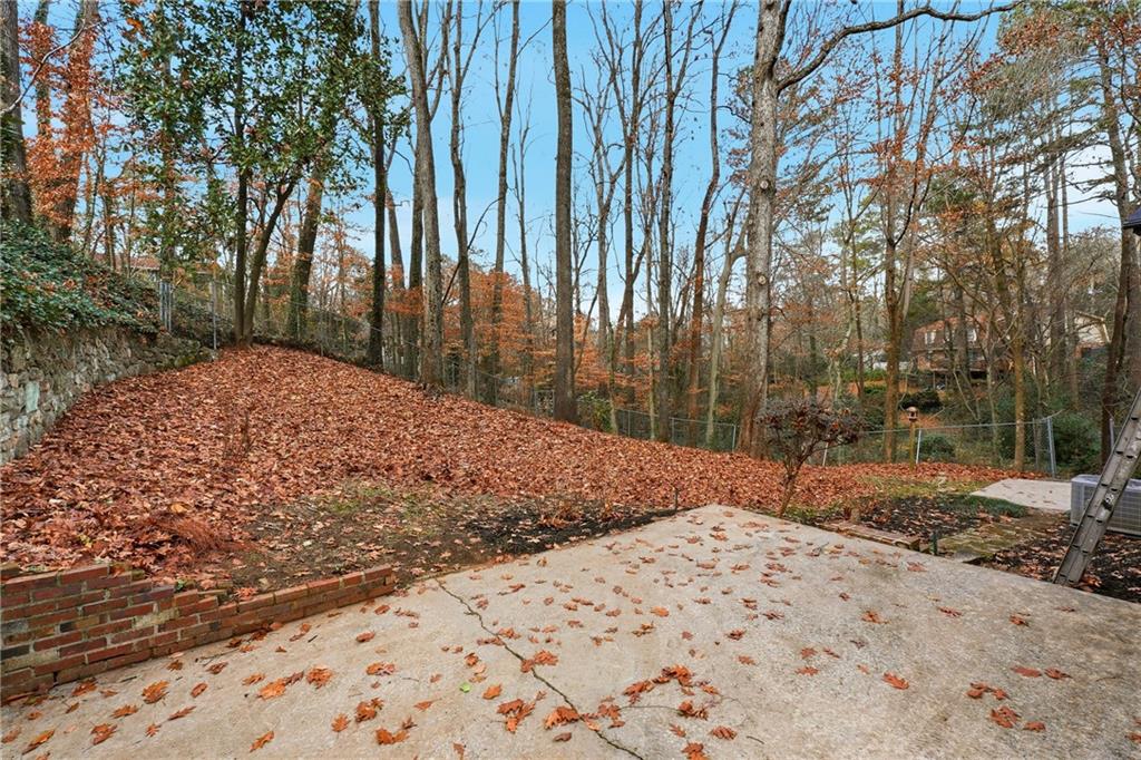 2520 Overlook Way Northeast Atlanta, GA 30345 - Photo 29 of 31 a outside view of a backyard