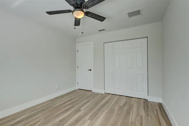 wooden floor in an empty room
