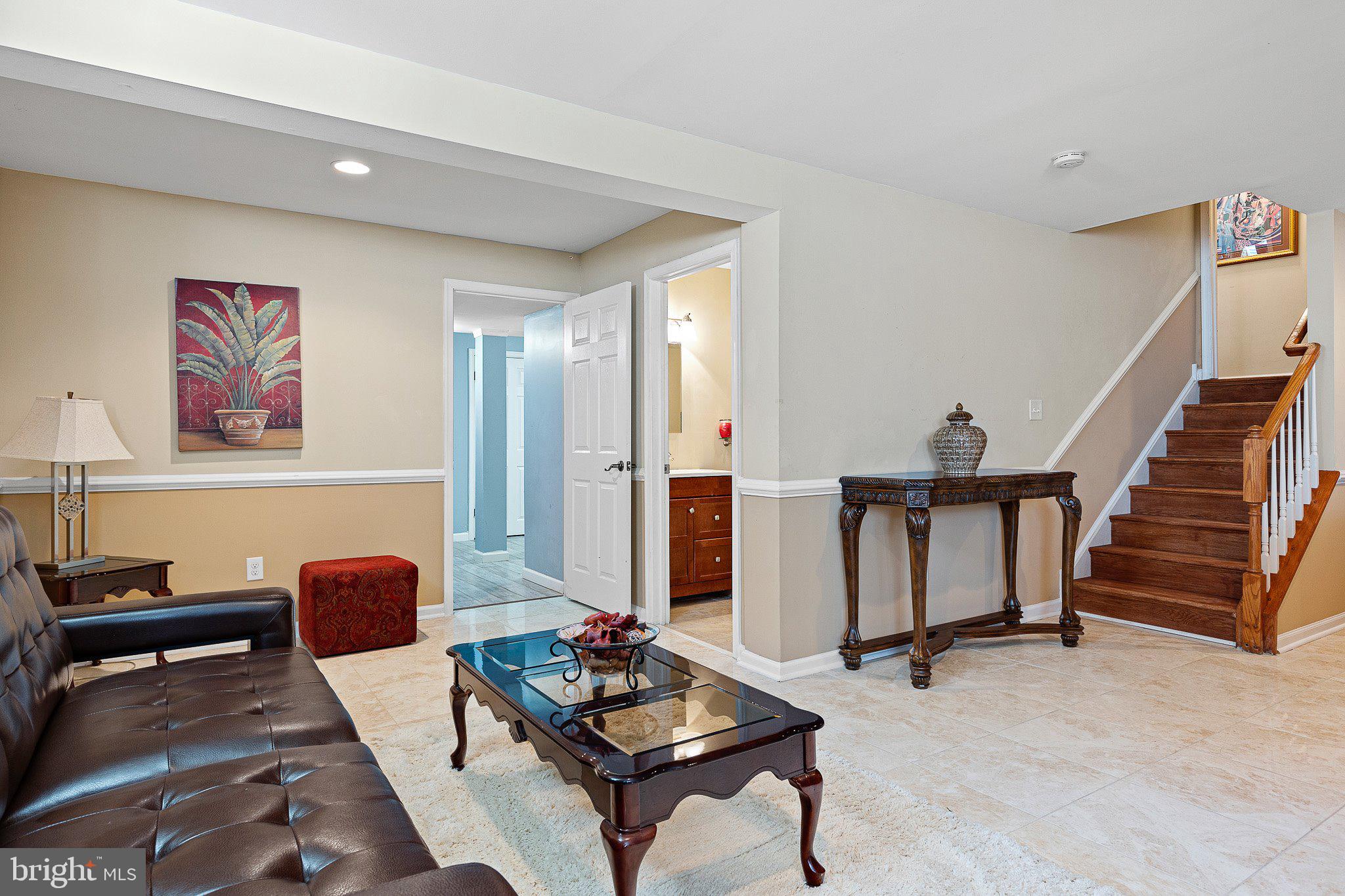 209 Glenshee Drive Townsend, DE 19734 - Photo 22 of 37 Stairs down to Finished lower level