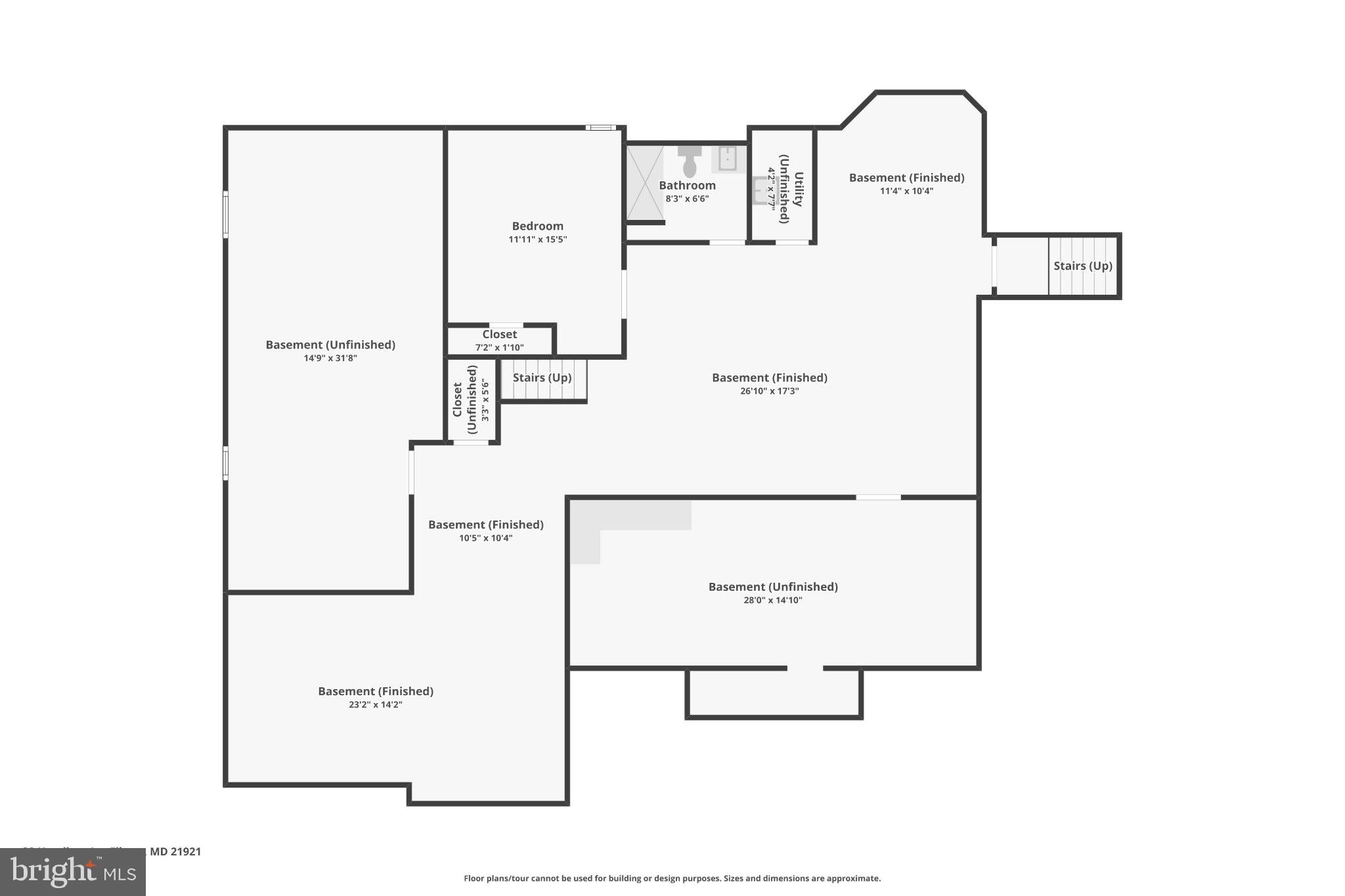 32 Hamilton Lane Elkton, MD 21921 - Photo 38 of 40 Spacious basement layout for versatile use.