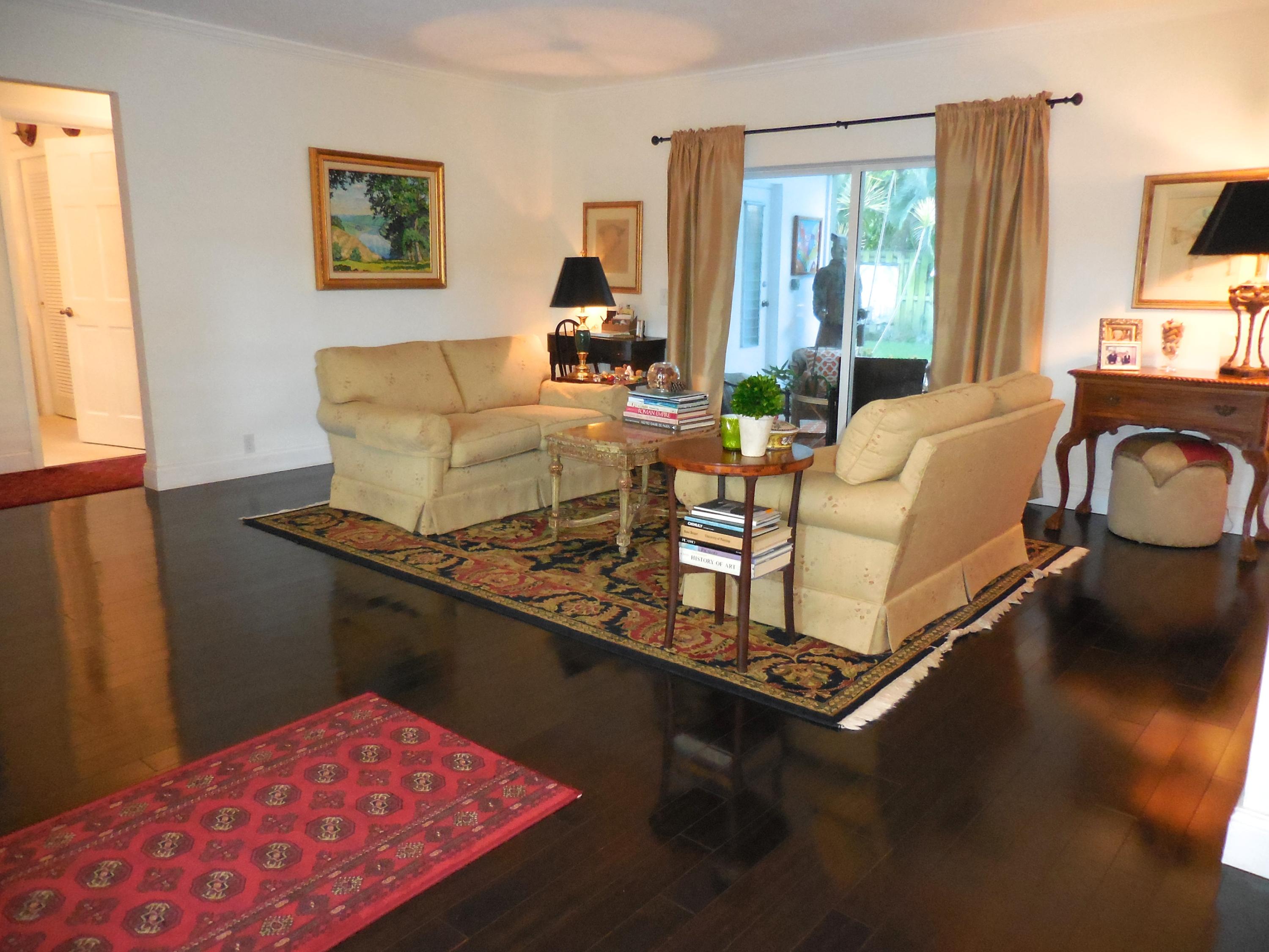 884 Northwest 7th Street Boca Raton, FL 33486 - Photo 2 of 32 Bambo wood floors liv rm
