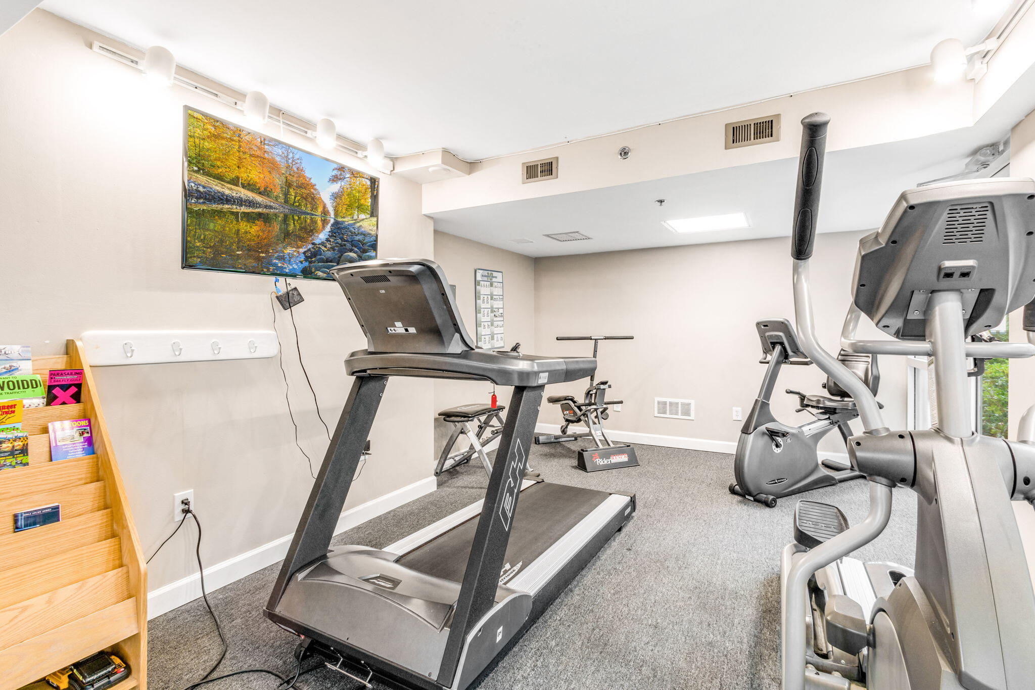 1114 Santa Rosa Boulevard, Unit 208 Fort Walton Beach, FL 32548 - Photo 51 of 73 a view of a room with gym equipment