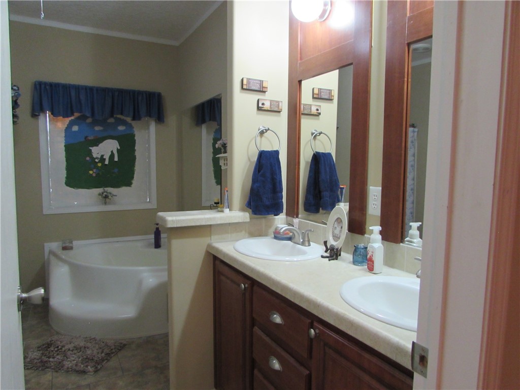3239 Bob Bowen Road Blackshear, GA 31516 - Photo 18 of 34 Primary ensuite bath has a garden tub and separate shower.