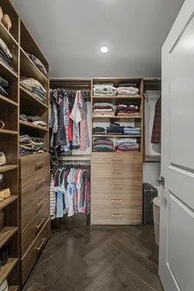 a bed room with a bed and a couch