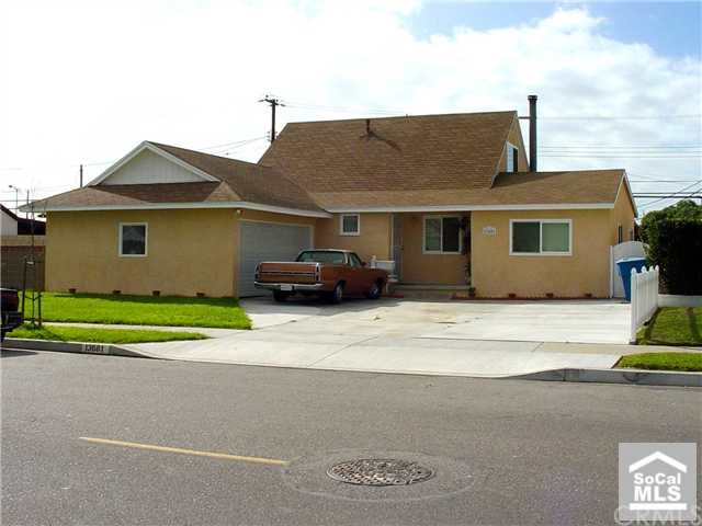 13681 Sioux Road Westminster, CA 92683 - Photo 1 of 1 Front View of House/Expanded Driveway