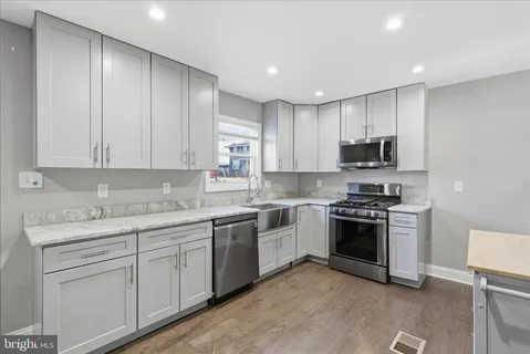 a very nice looking room with a large window