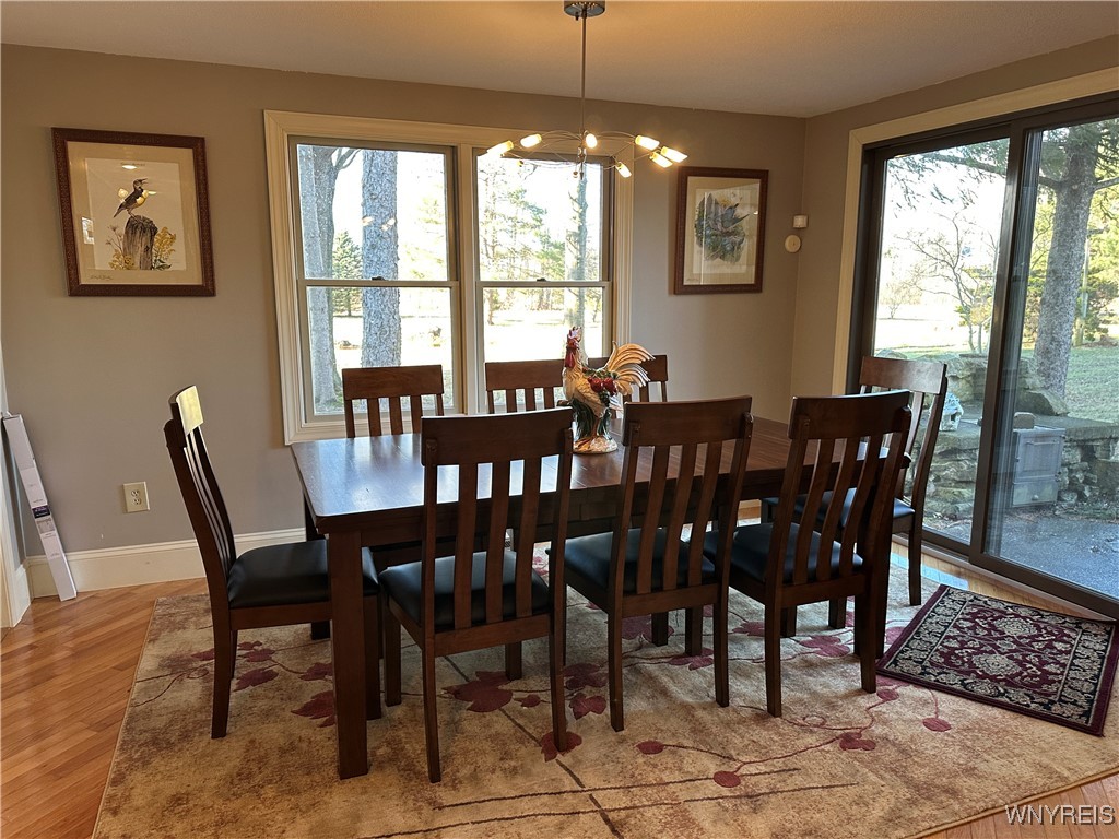 5948 Chestnut Road Newfane, NY 14094 - Photo 8 of 41 Dining Area with full size table and leaft