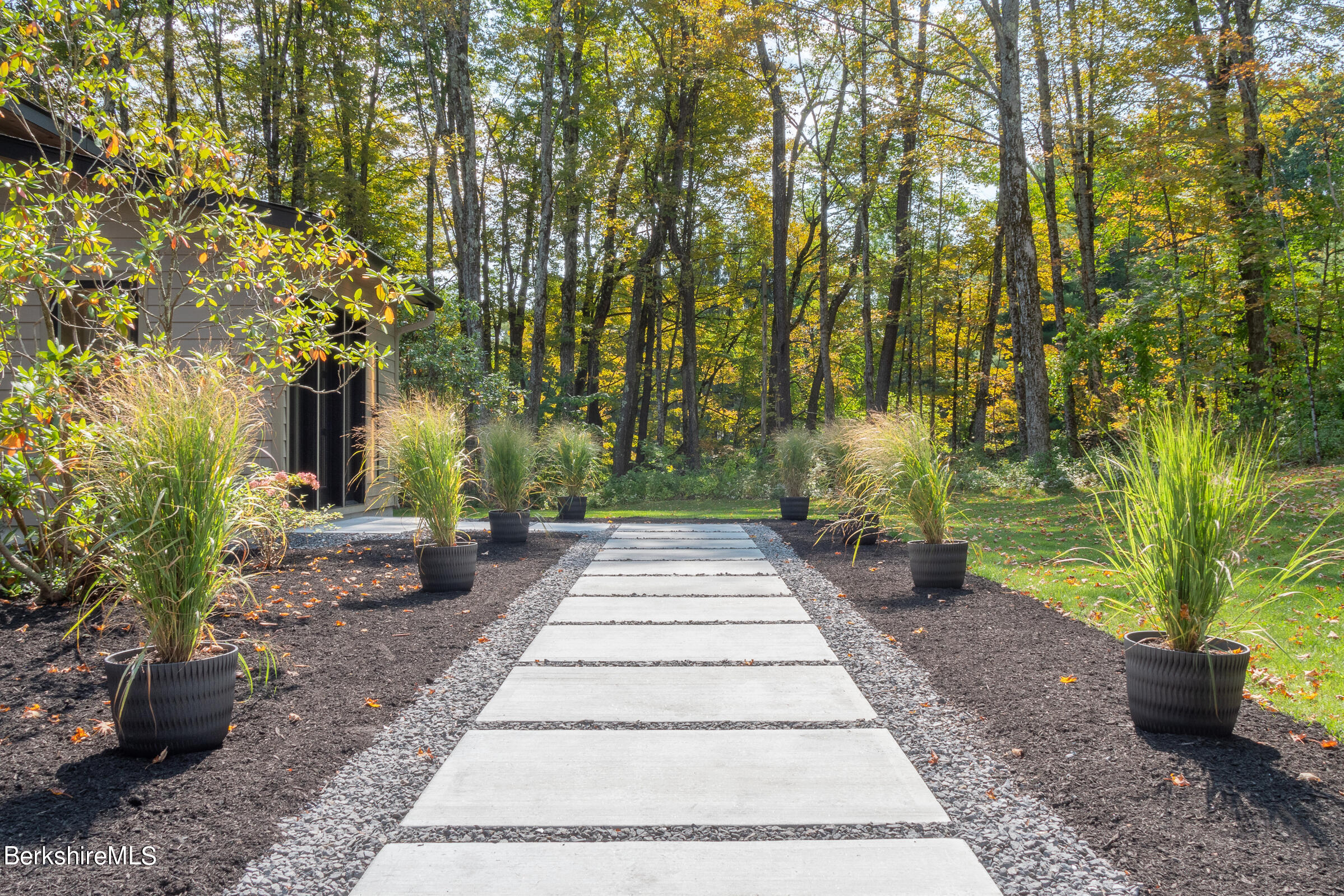 112 Tyringham Road Monterey, MA 01245 - Photo 53 of 57 FRONT WALKWAY